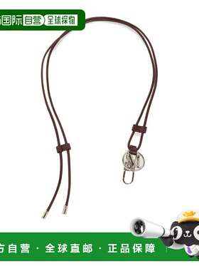 香港直邮MAX MARA 女士项链 4726055106021 AW2025 深棕色 带吊坠