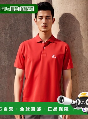 日本直邮LUCENT UNI Polo 衫红色网球 XLP5101 短袖