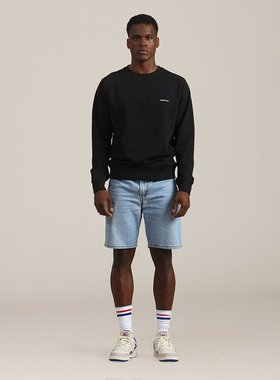 members only【美国奥莱】直发 男士 Preston 圆领运动衫 - 黑色