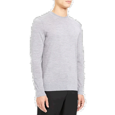 1h可退 【美国直邮】Theory 男士 Regal 羊毛圆领毛衣 男装 针织