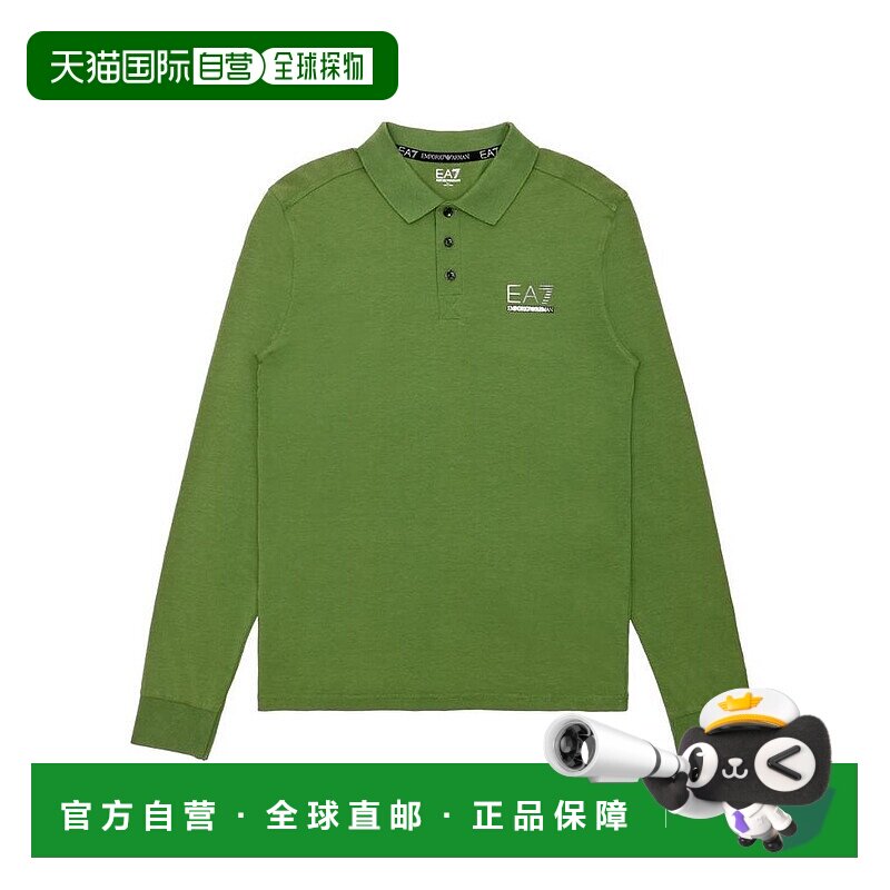 香港直邮EA7 Emporio Armani 徽标图案POLO衫 2737014A209长袖