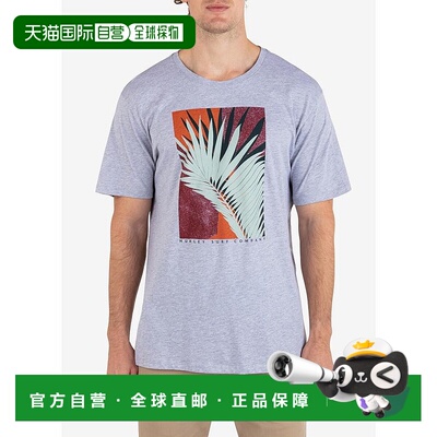 1h可退 【美国直邮】hurley 男士 上装T恤短袖上衣