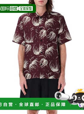 1h可退 香港直邮Sacai 男士 印花保龄球衬衫 2503662M701