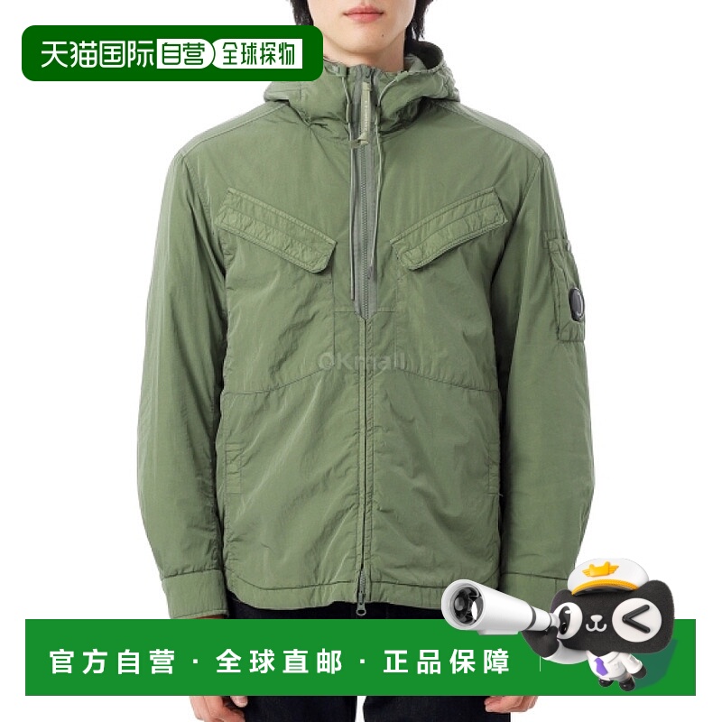 韩国直邮CP COMPANY Chrome-R 连帽镜头夹克 (19CMOS084A 005904G