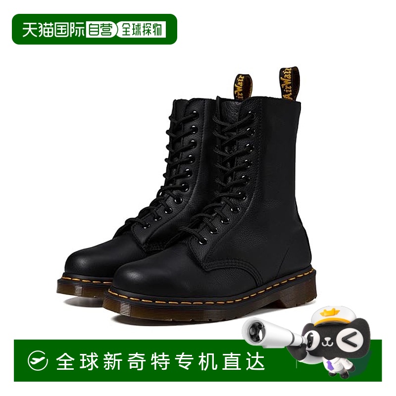 1h可退 香港直邮潮奢 Dr. Martens 马丁大夫 女士 1490 10孔靴子