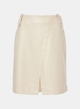 MaxMara 麦斯玛拉 女士 Aere 休闲款涂层针织迷你半身裙 001379