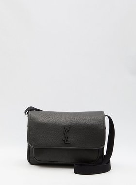 SAINT LAURENT 男士斜挎包 781935AAC8O1000 CO 黑色