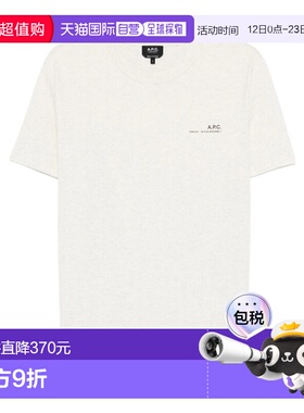 香港直邮A.P.C. 男士T恤 COHBOM26404APC SS2026 白色 T-Shirt