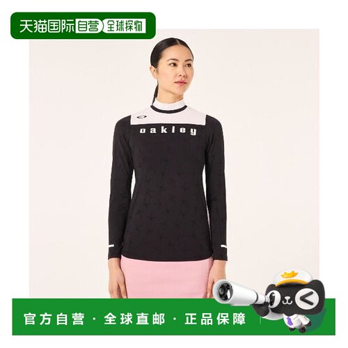 日本直邮OAKLEY ELEVATE COOL STR. BREATH LS MOCK女士高尔夫POL