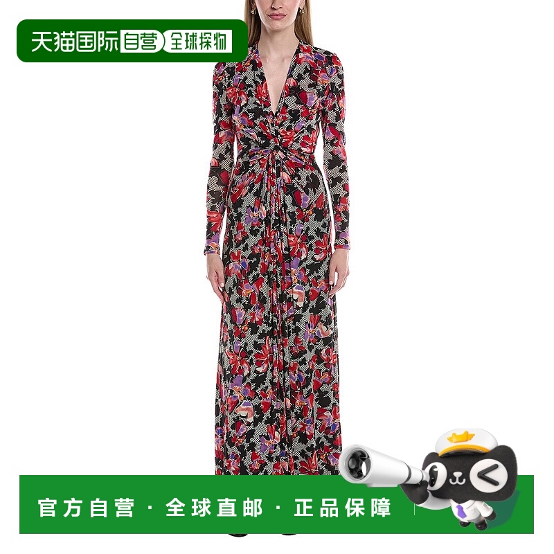 自营Diane von Furstenberg Kassia Maxi Dress - red 美国奥莱直
