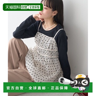 女装 music&ecology 波点宽松背心连衣裙 日本直邮earth 1h可退