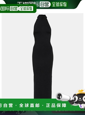 香港直邮KHAITE 女士 Suzanne 罗纹针织中长连衣裙