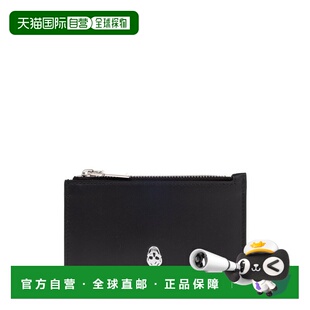 1h可退 香港直邮潮奢 mcqueen 亚历山大 麦昆 男士 拉链钱包 8361