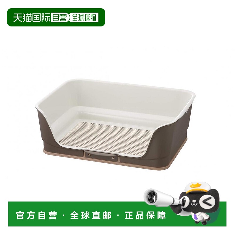 日本直邮Richell利其尔 墙式宠物狗座便器 深棕色 普通型 易清扫