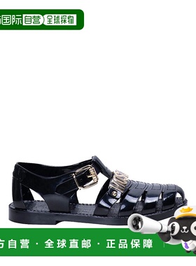 1h可退 香港直邮MOSCHINO 女士凉鞋 MA16501G1MM20 CO 黑色 Spide