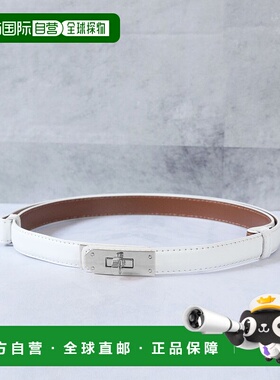 日本直邮florge 无段阶调整牛革 平面腰带 [FL8218EW08674] 腰带