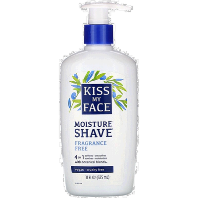 香港直邮Kiss My Face剃须膏无香料泡沫细腻温和325ml正品