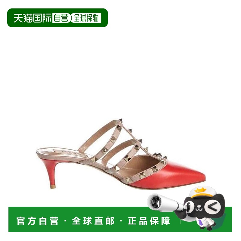 香港直邮VALENTINO 23SS 铆钉高跟鞋 Women华伦天奴