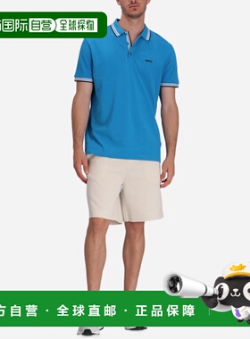 1h可退 香港直邮BOSS 波士 男士 50469055/443 POLO衫 50469055