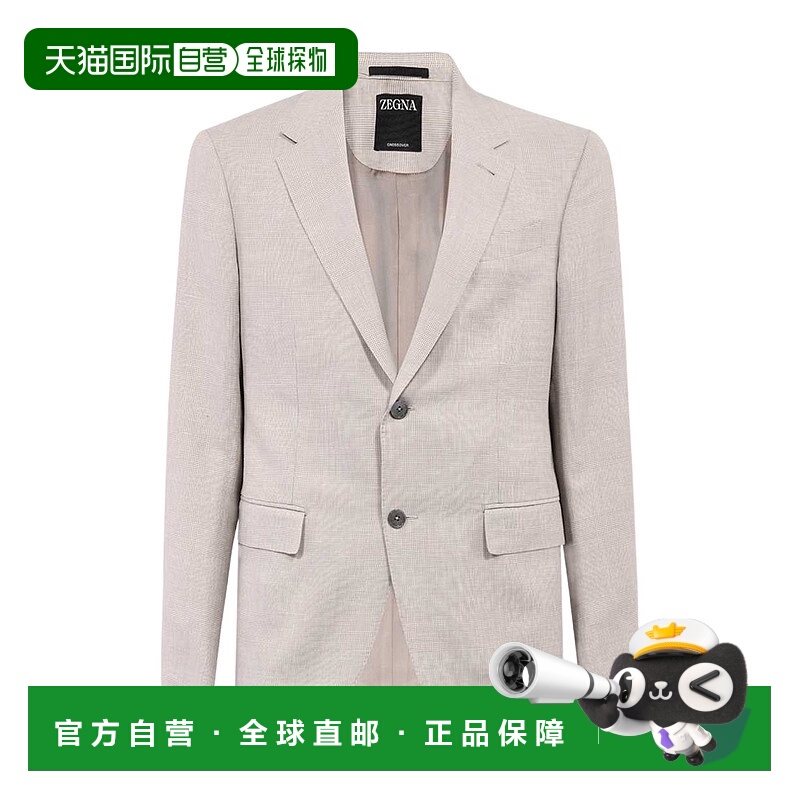 香港直邮Zegna 单排扣西装外套 R749512A712FT207R杰尼亚