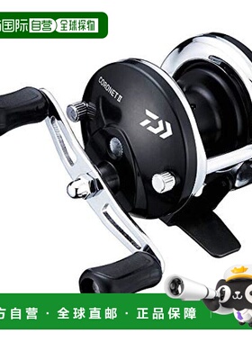 【日本直邮】Daiwa达亿瓦洞钓/若木卷轴 Coronet 2 黑色，右侧手