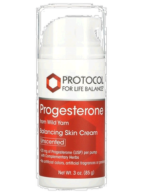 香港直发Protocol For Life Balance脂质体护肤霜黄体酮85g腹部