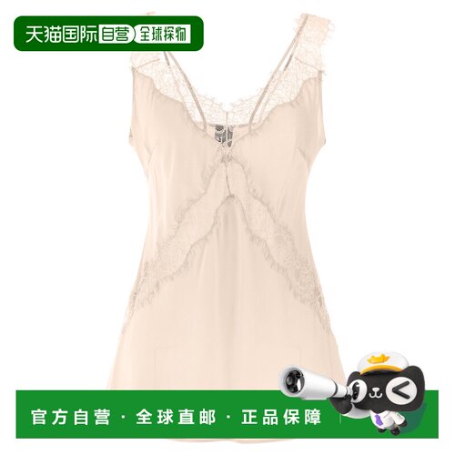 香港直邮PINKO 女士睡衣睡裤 106623A385P97 SS2026 米白色 蕾丝