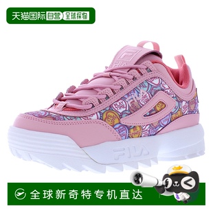 时尚 美国直邮FILA 情人节正品 斐乐女士运动鞋 休闲百搭舒适 爆款