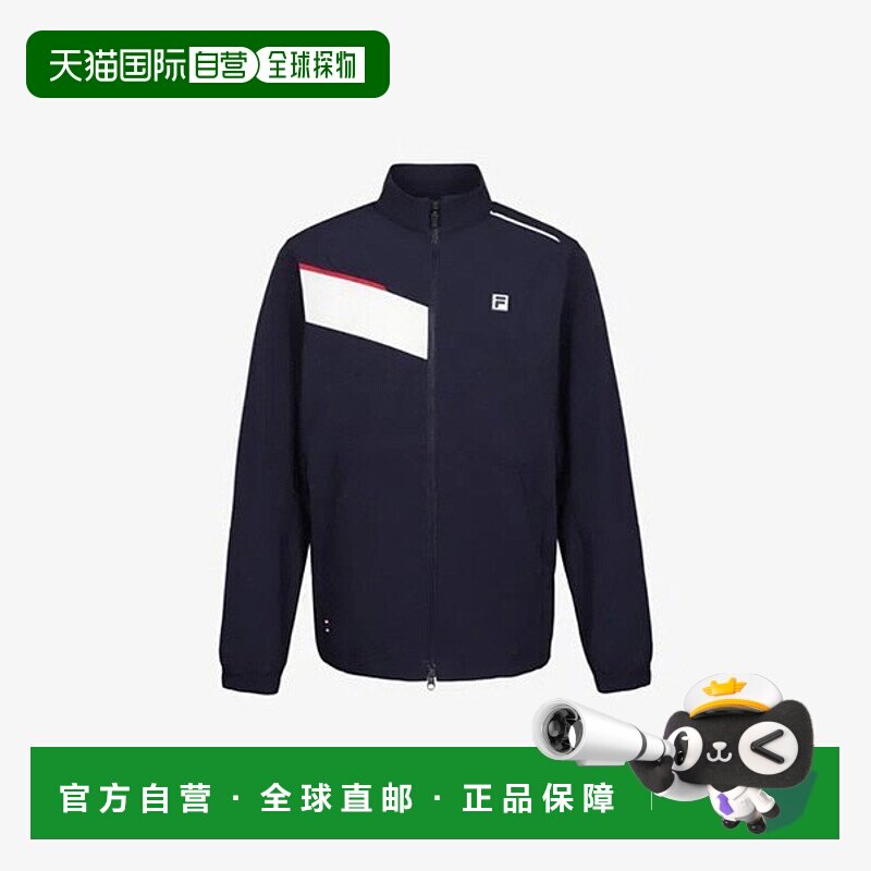 韩国直邮FILA 车轮风衣 PQF FS2JKG3301M-INA 网球切口配色风衣