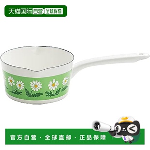 【日本直邮】Tamahashi 奶锅Aderia Retro 15cm花纹野花 ADR-22