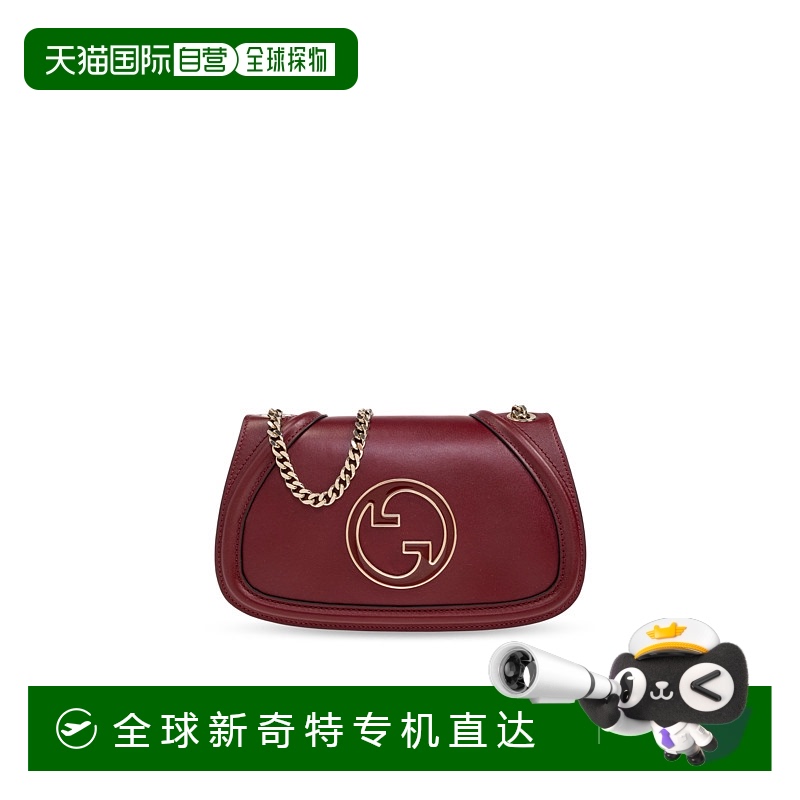 1h可退 香港直邮GUCCI 女士斜挎包 815715AAEEX6207 SS2025 红色