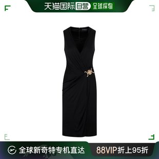 徽标牌无袖 女士 范思哲 香港直邮潮奢 连衣裙 Versace 10116341A0