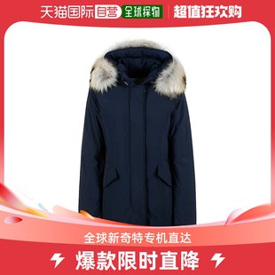 香港直邮潮奢 女士Woolrich 沃尔里奇 Woolrich 奢华北极浣熊派克