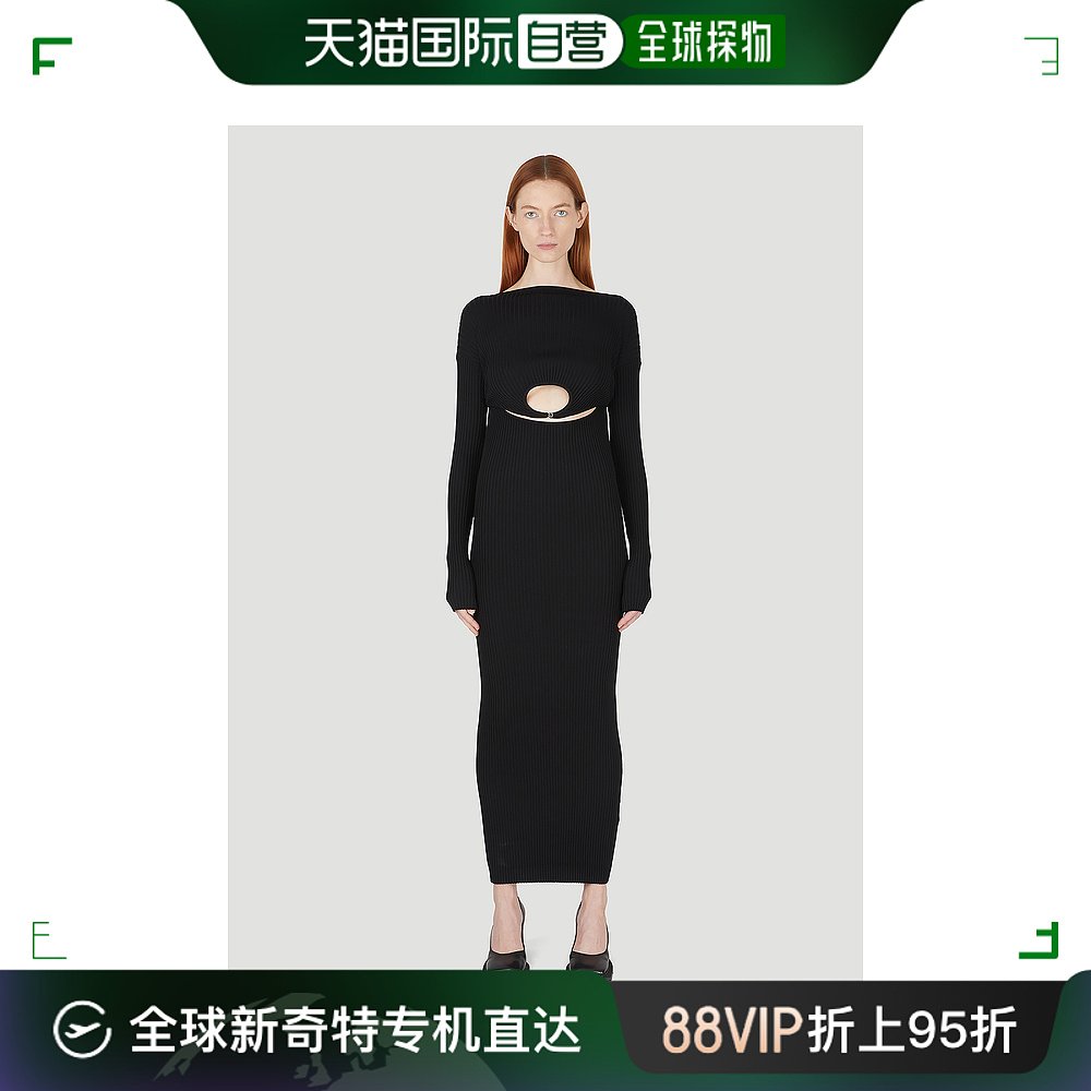 香港直邮潮奢 WYNN HAMLYN  女士 镂空图案连衣裙 WH0230KN000 女装/女士精品 连衣裙 原图主图