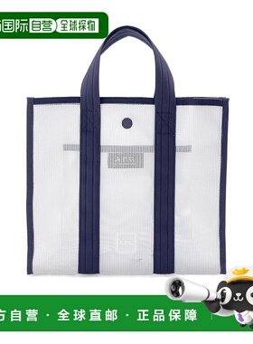 香港直邮A.P.C. 女士手提包 PVAAIM61906NAVY SS2024 白色 徽标小