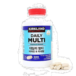 韩国直邮Kirkland柯克兰复合维生素500粒*2瓶成人多种综合矿物质