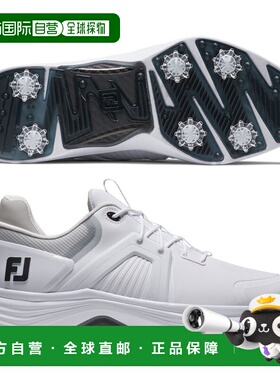 日本直邮FootJoy 男士 Hyperflex 碳纤维系带高尔夫球鞋（带钉）2