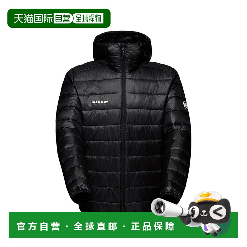 日潮跑腿MAMMUT猛犸象 Crag 保暖连帽外套 black S 1013-03410