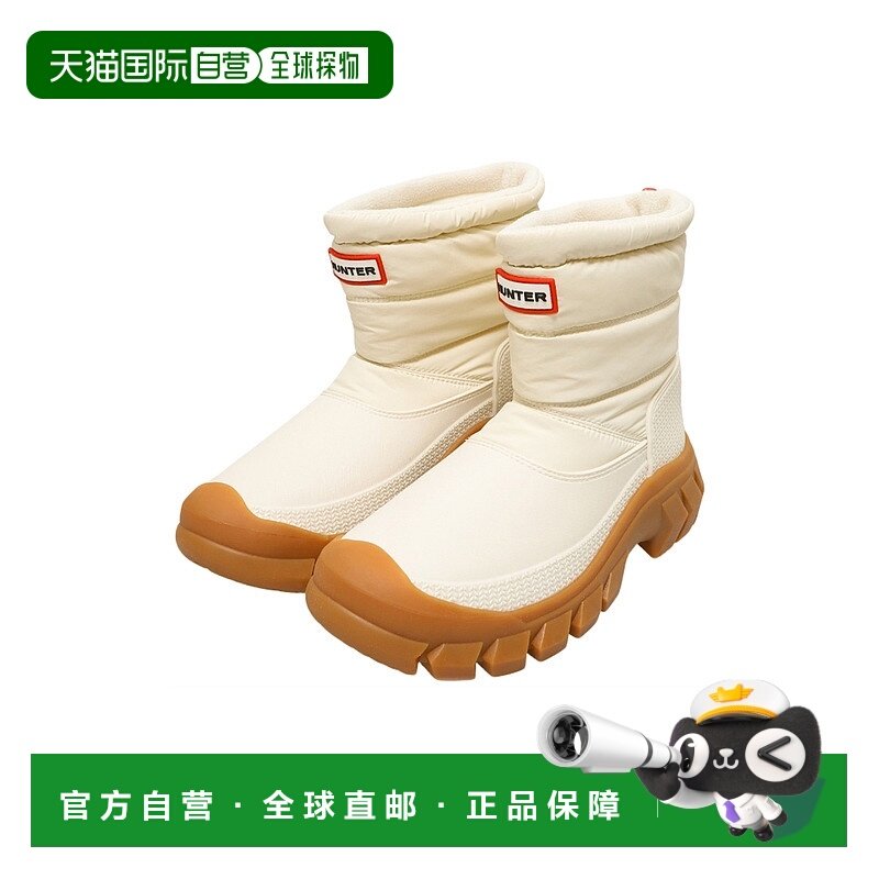 日本直邮HUNTER 女士 INTREPID 短款雪地靴 女士短款雪地靴靴子弹