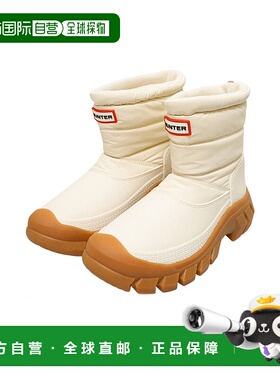 日本直邮HUNTER 女士 INTREPID 短款雪地靴 女士短款雪地靴靴子弹