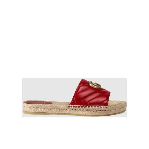 Gucci 草编凉拖 573028BKO00