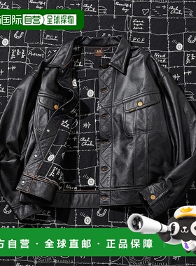 1h可退 日本直邮Lee × Chah Chah 男装 牛革桐生织布里衬 放松版