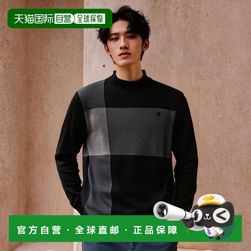 韩国直邮DAKS SHIRTS 百货店品DIW3SWTN701G1-GREY针织男针织高领