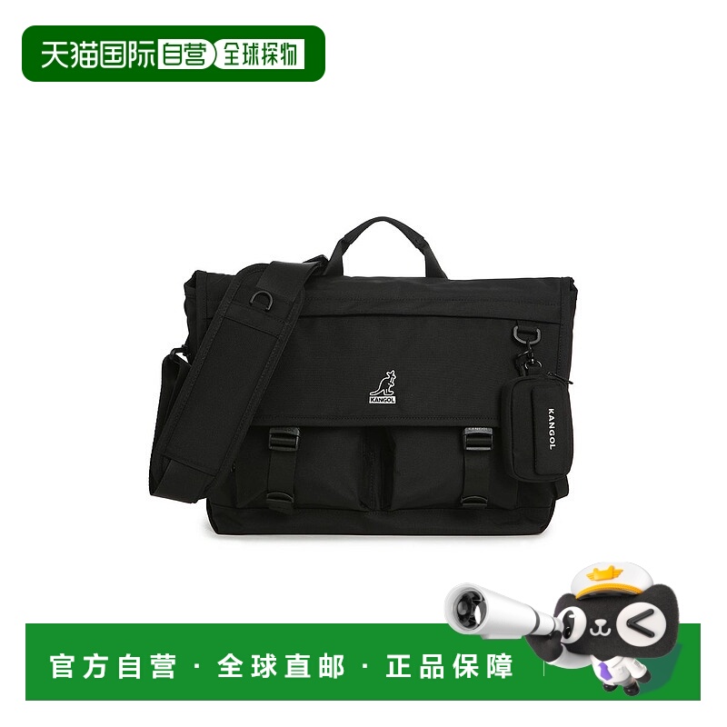 韩国直邮KANGOL Deuce Ⅴ 斜挎包 2092 黑色