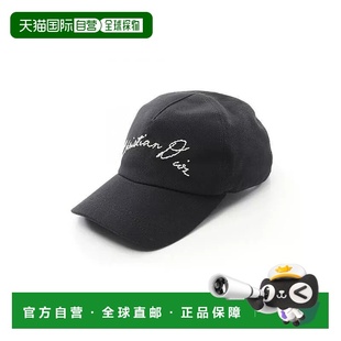 日本直邮中古Dior迪奥男S级99新baseball cap棒球帽帆布帽子黑色