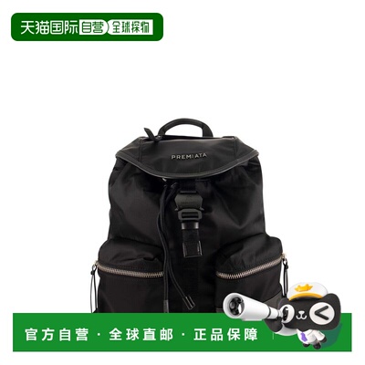1h可退 香港直邮premiata 男士 LYN 带口袋背包 LYN2100 black黑
