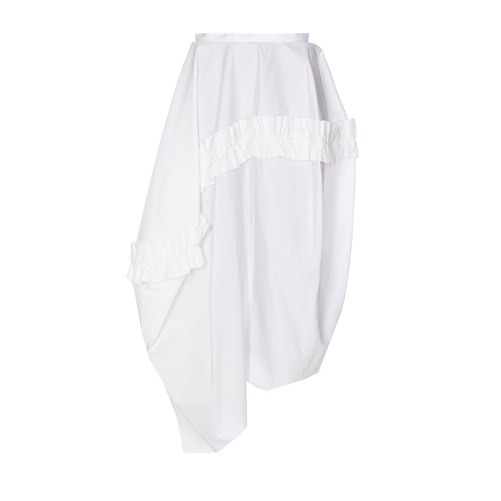ALEXANDER MCQUEEN 女士半身裙 733227QAAAY9000 SS2023