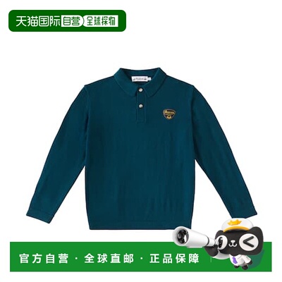 1h可退 香港直邮潮奢 Bonpoint 女童 Darius 羊毛Polo毛衣童装