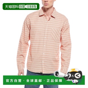 billy 美国奥莱直发男装 reid比利 橙色 里德约翰衬衫 自营