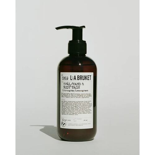 LA BRUKET身体洁肤露温和保湿沐浴露450ML069柠檬草